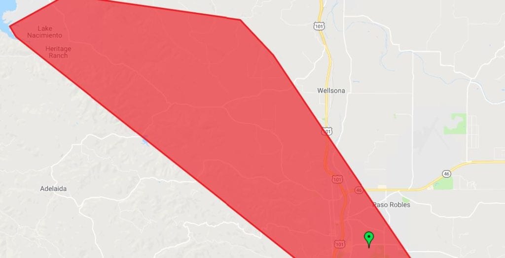 Power Outages Paso Robles